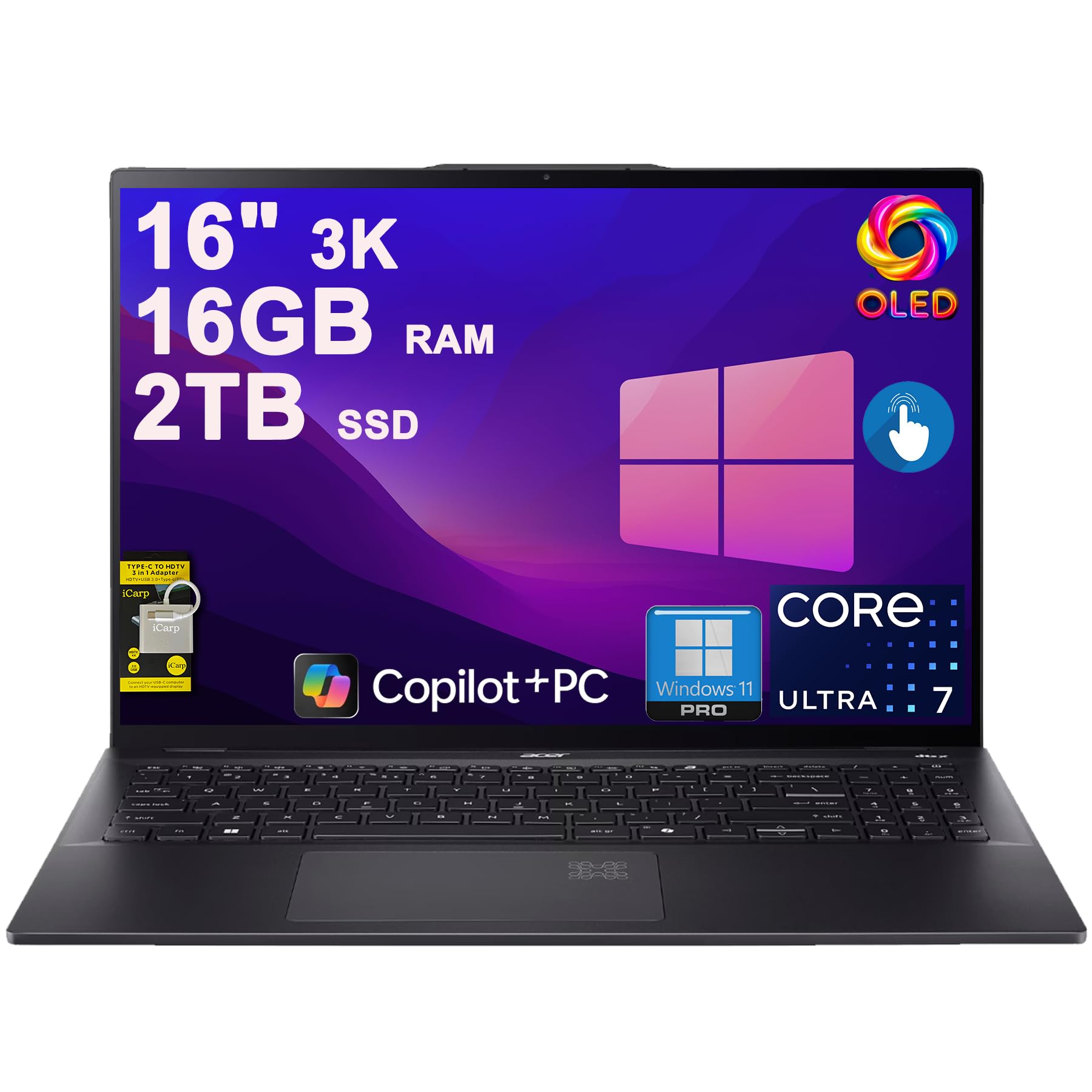 Microsoft - 【ちひ】serface3 Amazon.com: Acer Swift 16 AI Laptop 16